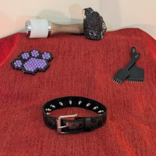 Internally Spiked Bicep Cuff